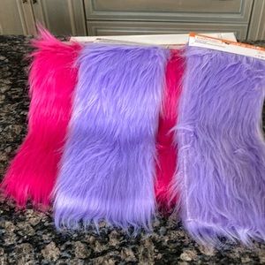 CREATOLOGY CRAFT FUR LOT OF 4 NWT